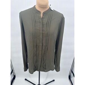 Express Olive Green Blouse